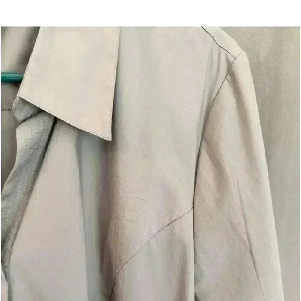 Lane Bryant NWT Women's New Size Plus 22 Stretch 3/4 Sleeves Shirt Dress - Picture 8 of 11